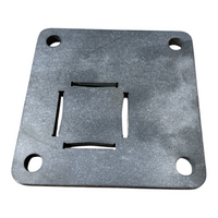 Placa Base Superior para Patas PTR 2” – AcuWeld