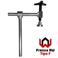 Prensa tipo F AcuWeld | Sujeción Modular para Mesas de Soldadura