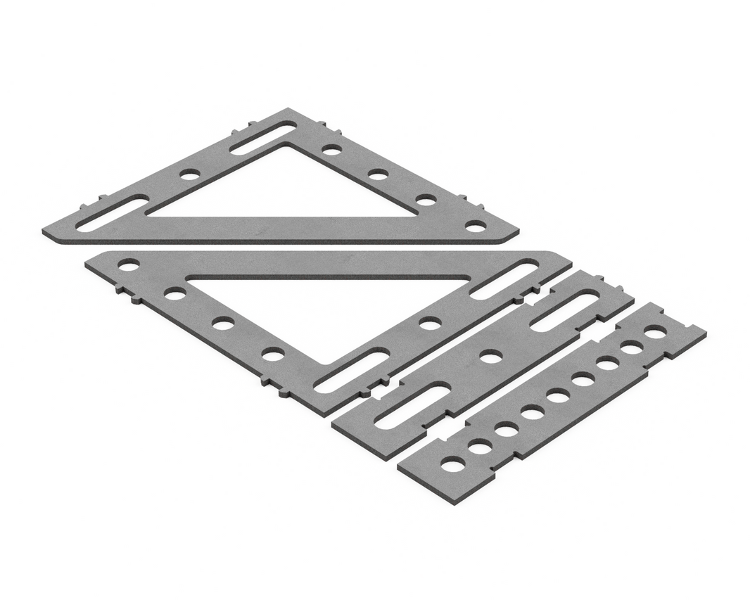 Escuadra 3D 25x25cm AW