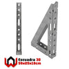 Escuadra 3D 50x25cm AW