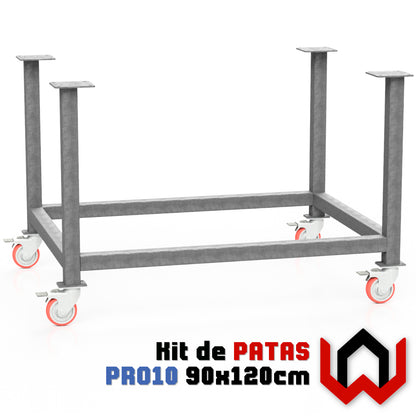 Kit de Patas AW PRO10 90x120cm