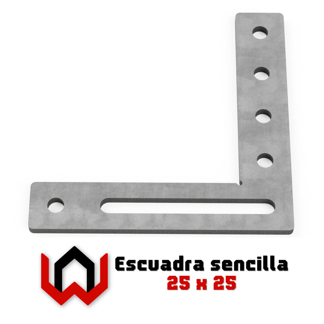 Escuadra Modular 25x25 cm