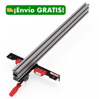Guía Lateral PREMIUM para Sierra de Mesa - Sistema Completo con Valla de Aluminio 1.20m