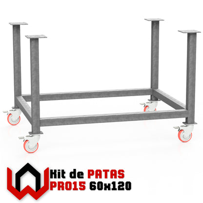 Kit de Patas AW PRO15 60x120cm