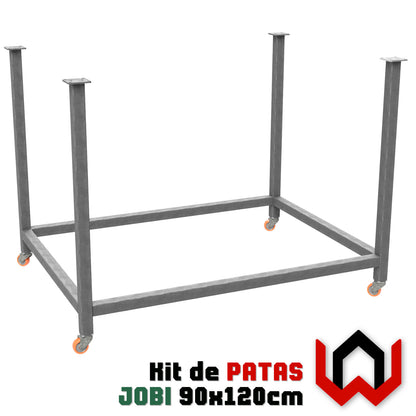 Kit de Patas AWJ 90x120 para mesa de soldadura