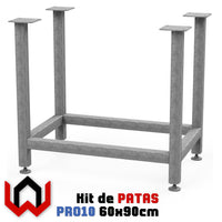 Kit de Patas AW PRO10 60x90cm