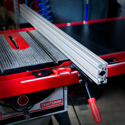 Valla de Aluminio Extruido 40x80mm